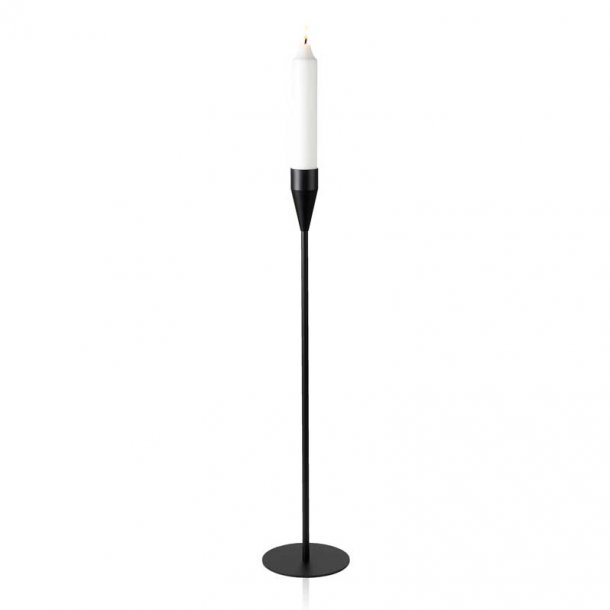 Piet Hein Floor Standing Candle Holder Saturn Maxi 805 Mm Sort